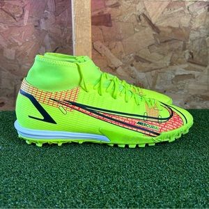 Nike Mercurial Superfly 8 Academy TF Bolt Soccer Cleats Men 7 Women’s 8.5